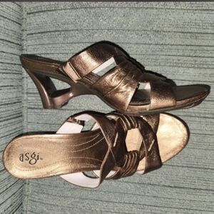 ASGI Bronze Wedge Sandal